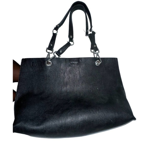 CALVIN KLEIN Sonoma Reversible Tote Bag Black‎ / Gray - Picture 1 of 3